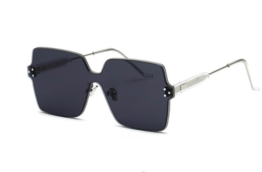 Marine Candy Color Sunglasses in Catwalk Style Rimless Design