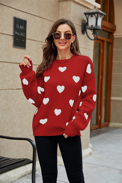 Round Neck Pullover Sweater