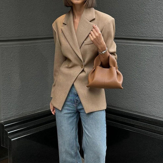 Women’s Solid Color Thin Blazer