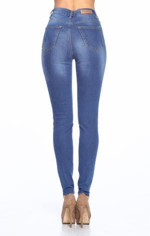 Blue Age High Rise Jeans - SteelBlue