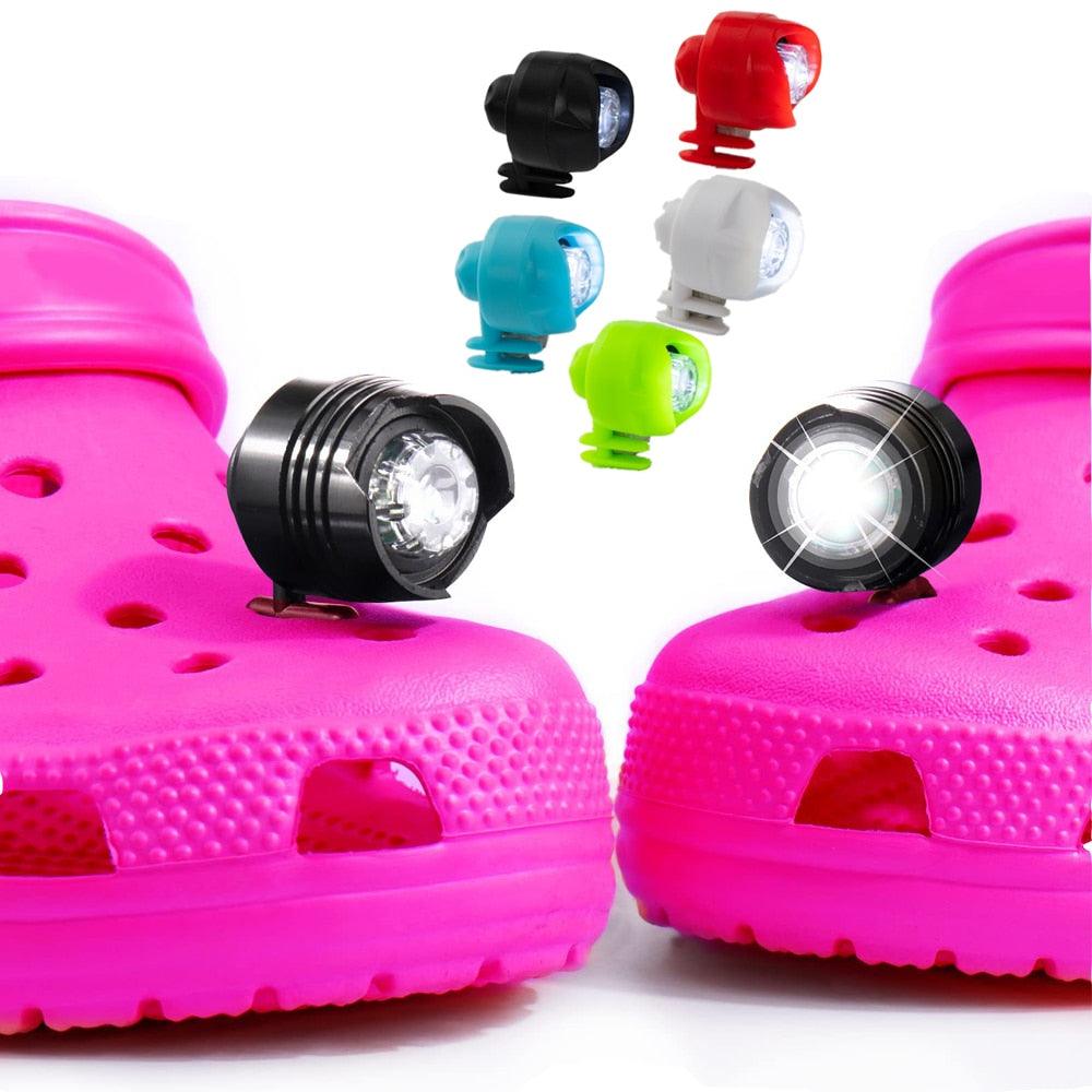 Headlights For Croc Lights Charms Accessories - SteelBlue