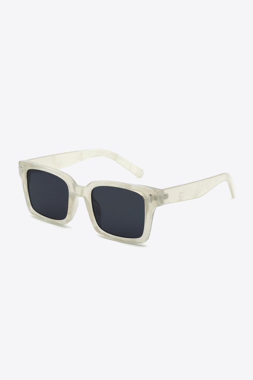 Polycarbonate Square Sunglasses - SteelBlue