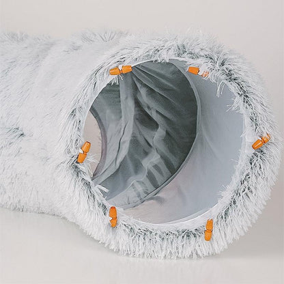 2 In 1 Round Tunnel Cat Beds - SteelBlue & Co.