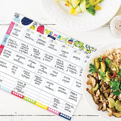 52-Week Meal Minder® Weekly Menu Planner Pad - SteelBlue & Co.