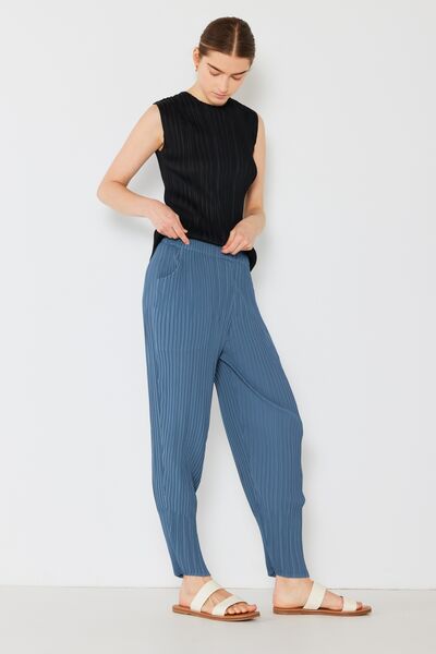 Marina West Swim Pleated Relaxed-Fit Jogger