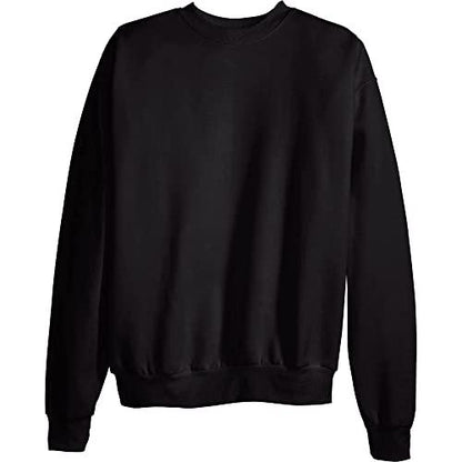 Hanes Men's EcoSmart Sweatshirt, Black, Large - SteelBlue & Co.