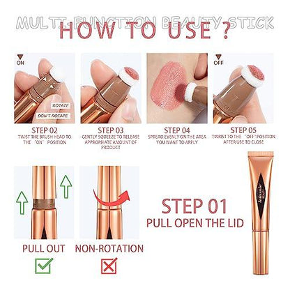  Soft Liquid Highlighter Wand with Cushion Applicator