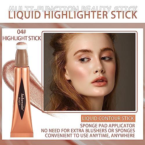  Soft Liquid Highlighter Wand with Cushion Applicator