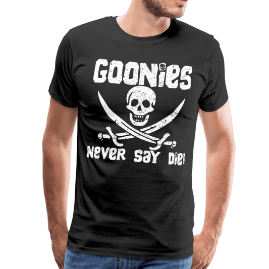 The Goonies Never Say Die T-Shirt - SteelBlue